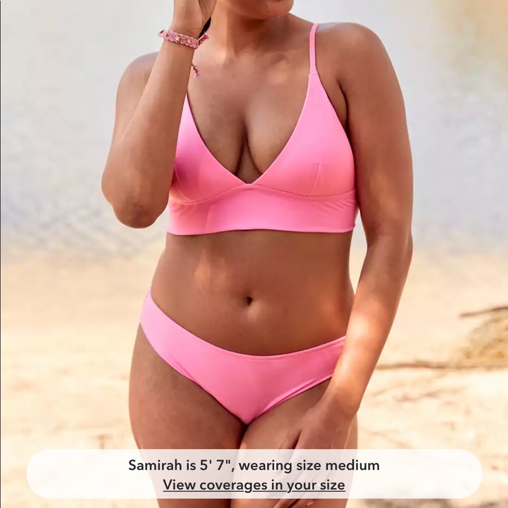 Aerie Longline Bikini Top and Cheeky Bikini Bottom